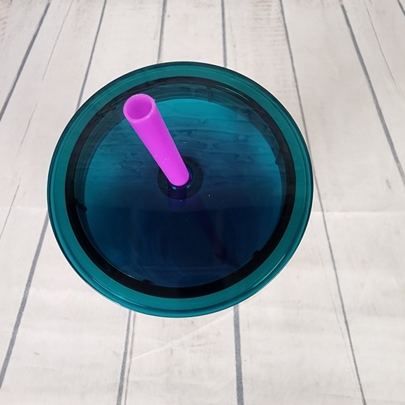 Starbucks 2022 Spring Purple  Green Floral 24 oz Tumbler Cold Cup - Picture 6 of 11